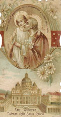 San Giuseppe, patrono universale della Chiesa