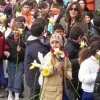 Marzo 2007 - Omaggio dei bambini di scuola elementare e pranzo 