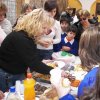 Marzo 2007 - Omaggio dei bambini di scuola elementare e pranzo 