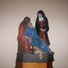 Palermo - Chiesa di S. Giuseppe ai Teatini, transito di S. Giuseppe, cartapesta modellata